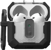 Чохол для навушників URBAN ARMOR GEAR Plasma для Apple AirPods Gen 4 2024 Black (104129114040) (UA)