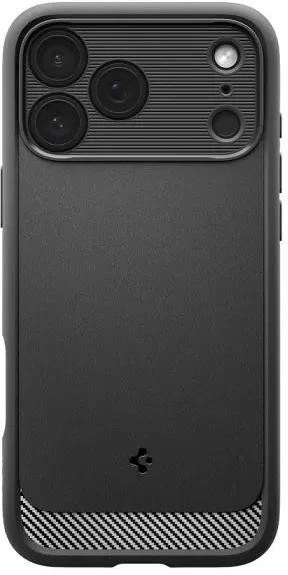 Чехол для смартфона Spigen iPhone 17 Pro - Rugged Armor MagFit Matte Black (ACS10329) (UA)