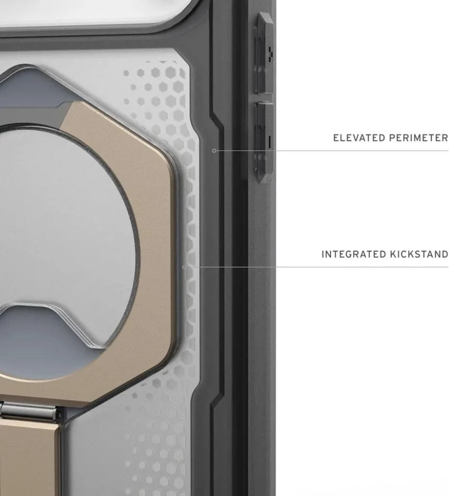 Чохол для смартфона URBAN ARMOR GEAR iPhone 17 Pro Max - Plasma XTE MagSafe Ash/Titanium (114528113136) (UA)