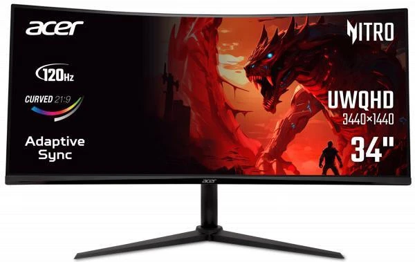 Монитор Acer Nitro ED340CUJ0BMIIPX (UM.CE0EE.001) (UA)