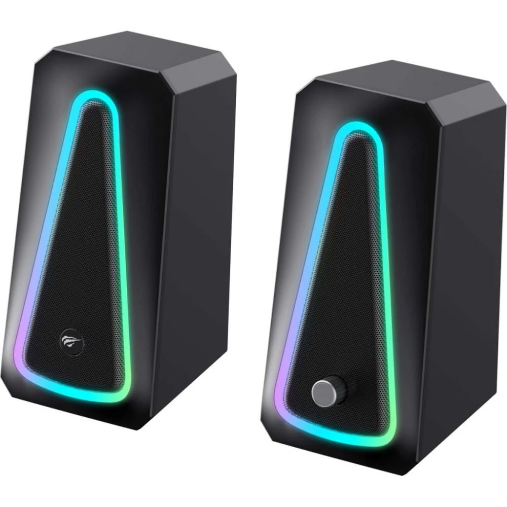 Акустическая система Havit HV-SK208 PRO USB RGB Black (6939119052256) (UA)