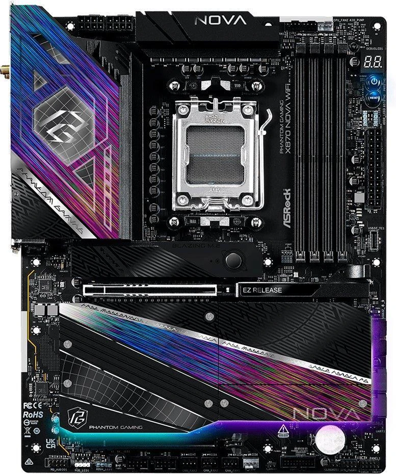 Материнська плата Материнська плата ASRock X870 Nova WiFi (UA)