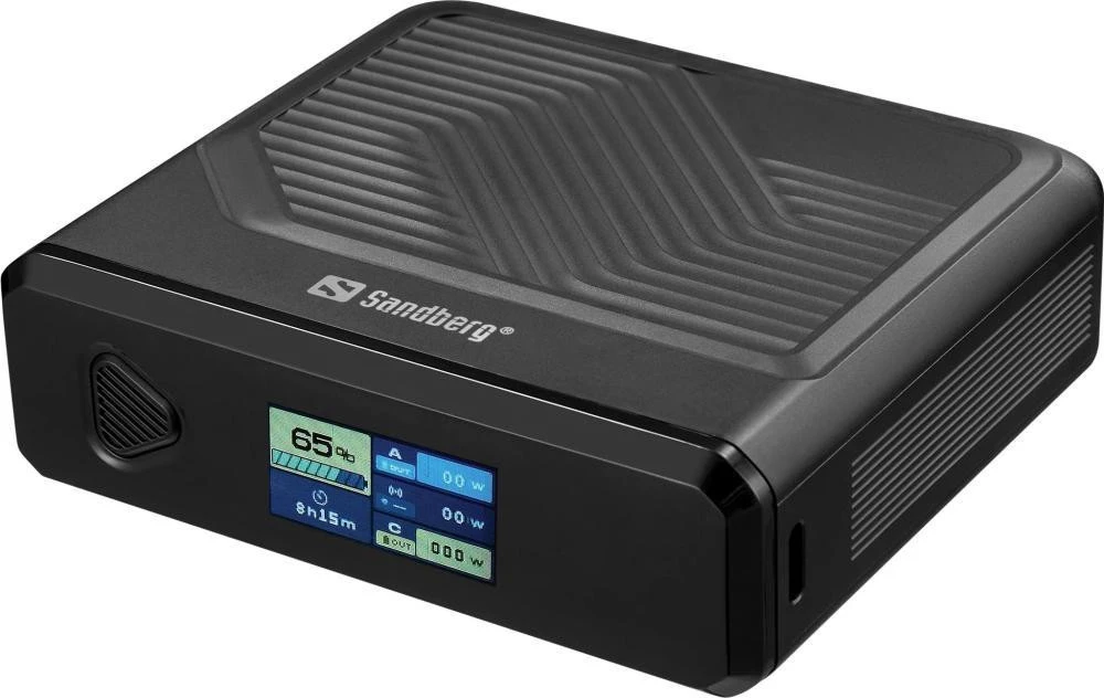 Мобильная батарея Sandberg Travel 20000mAh 100W Qi Wireless 15W (421-25) (UA)