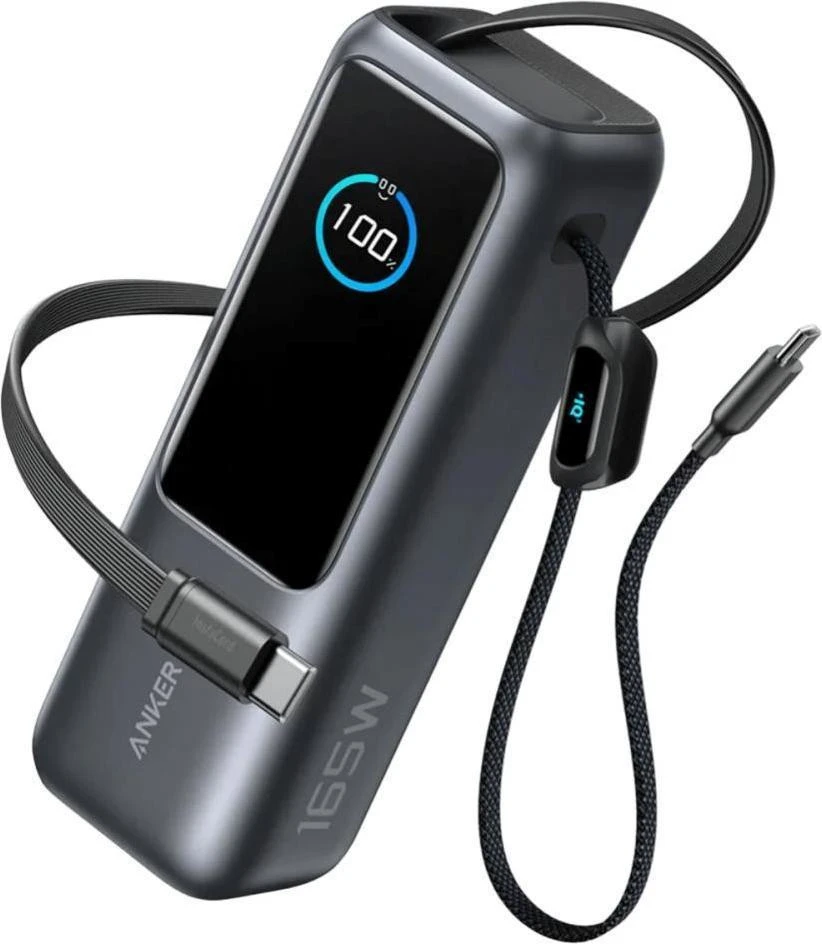 Мобільна батарея Anker ZOLO Power Bank 25000mAh 165W Black (A1695H11) (UA)