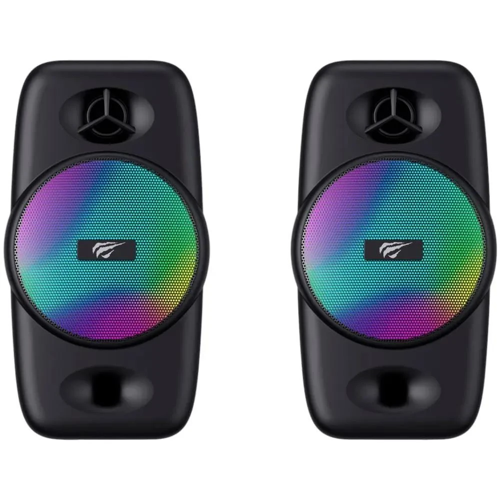 Акустическая система Havit HV-SK213 USB RGB Black (6939119073060) (UA)