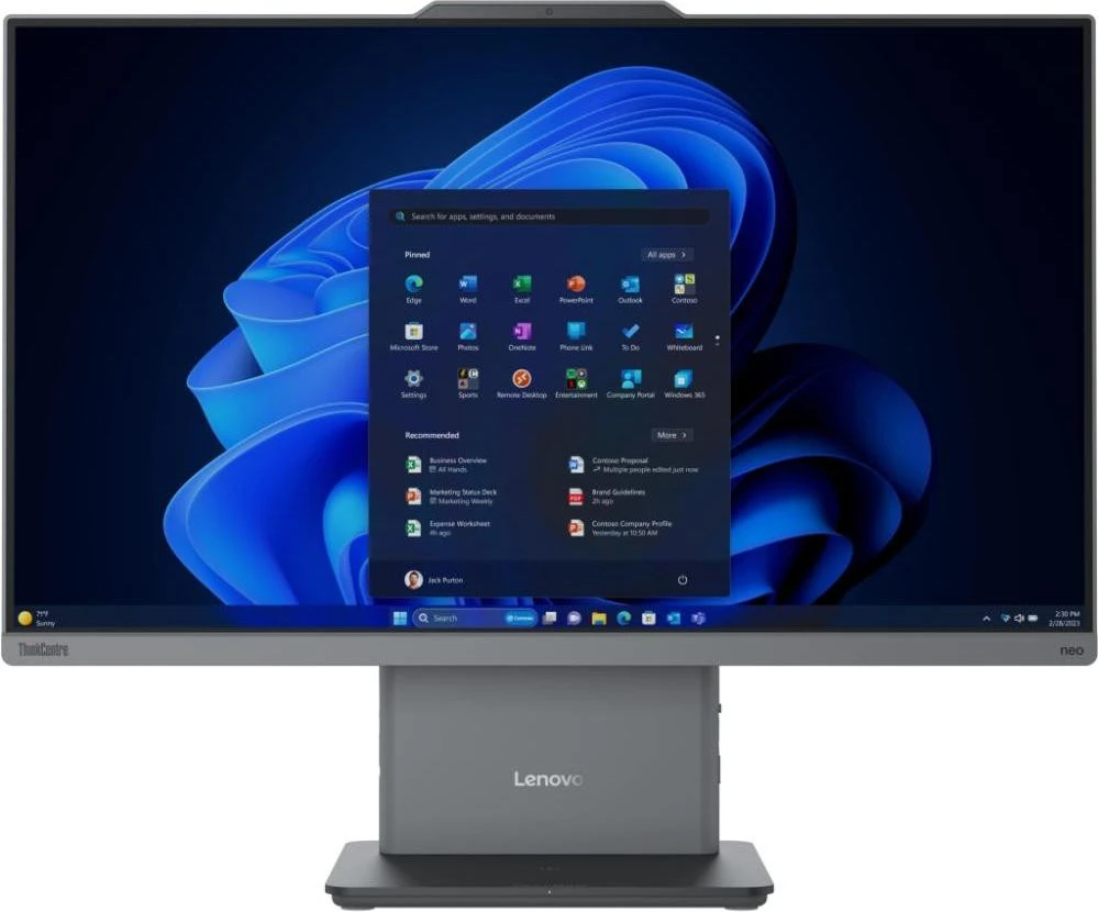 Компьютер Lenovo ThinkCentre neo 50a 24 Gen 5 Luna Grey (12SC000NUI) (UA)