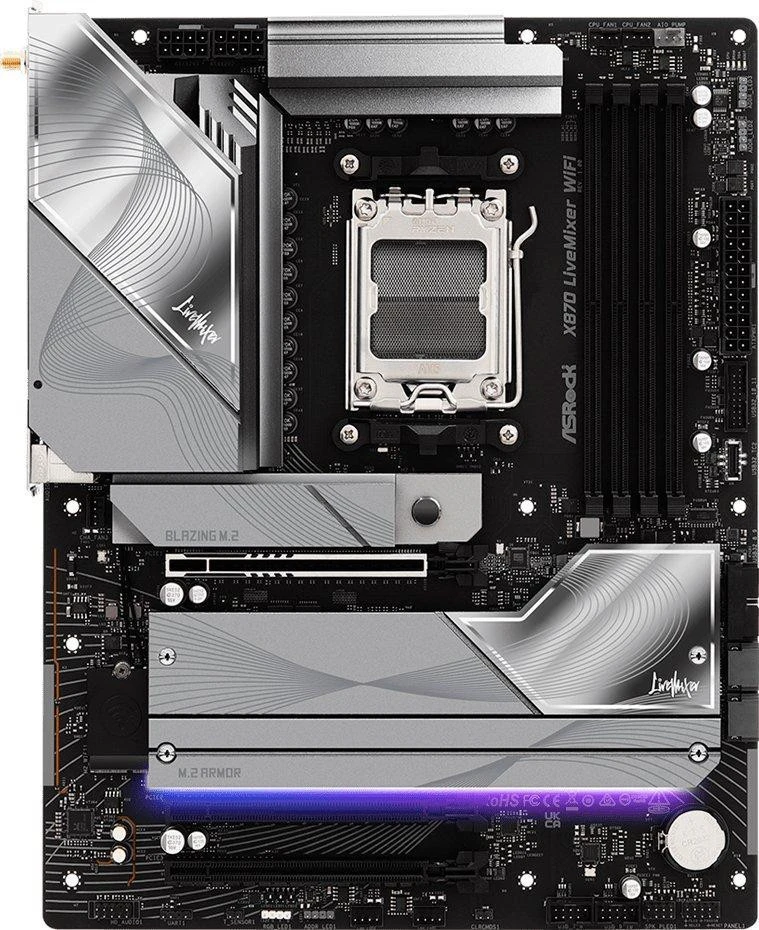 Материнская плата Материнская плата ASRock X870 LiveMixer WiFi (UA)