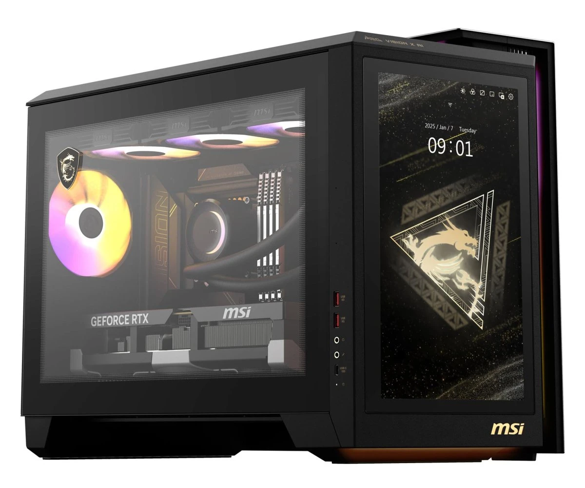 Комп'ютер MSI MEG Vision X AI Ultra 9-285K/64GB/2TB/Win11 RTX5090 (MEG Vision X AI 2NVZ9-003EU) EU