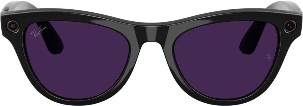 Смарт-окуляри Ray-Ban Meta Skyler Gen 2 St. Shiny Black Frame/Clear to Amethyst Transitions Lenses (RW4014 601/CH 52-20)