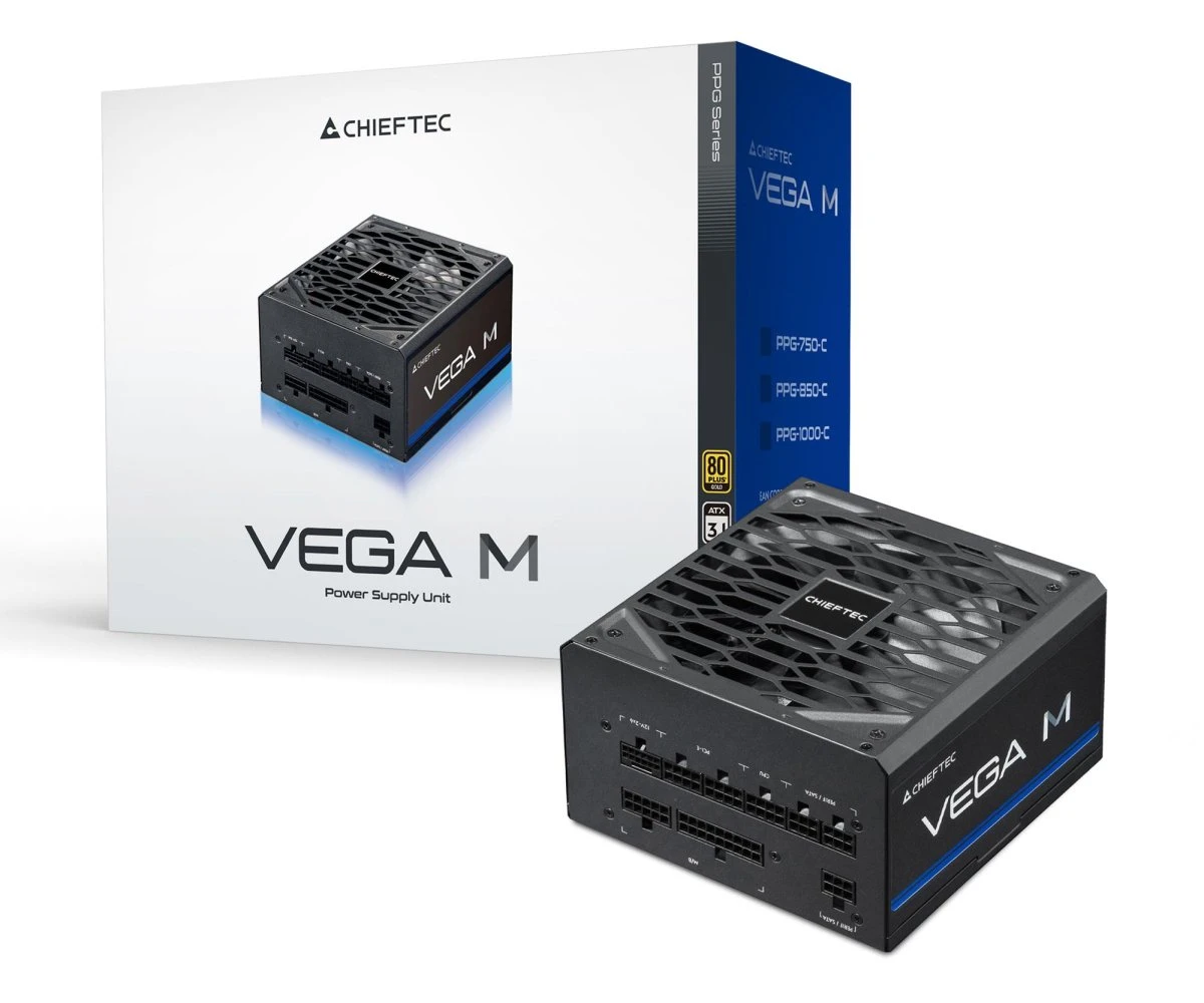 Блок питания Chieftec Vega M 850W 80 Plus Gold (PPG-850-C) EU