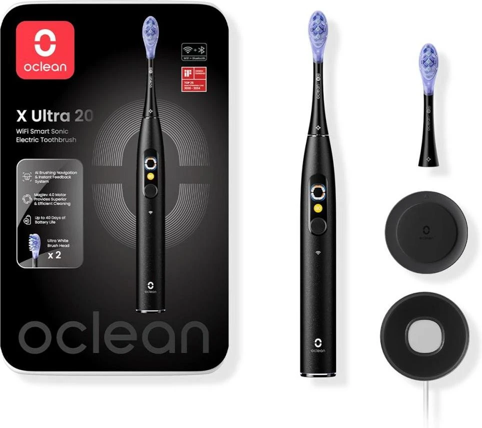Електрична зубна щітка Xiaomi Oclean X Ultra 20 Electric Toothbrush Black