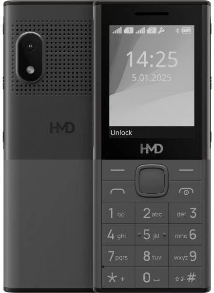 Мобільний телефон HMD 150 Music DS Dark Grey (UA)