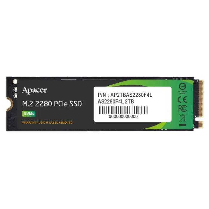 SSD диск M.2 2280 2TB Apacer (AP2TBAS2280F4L-1) (UA)