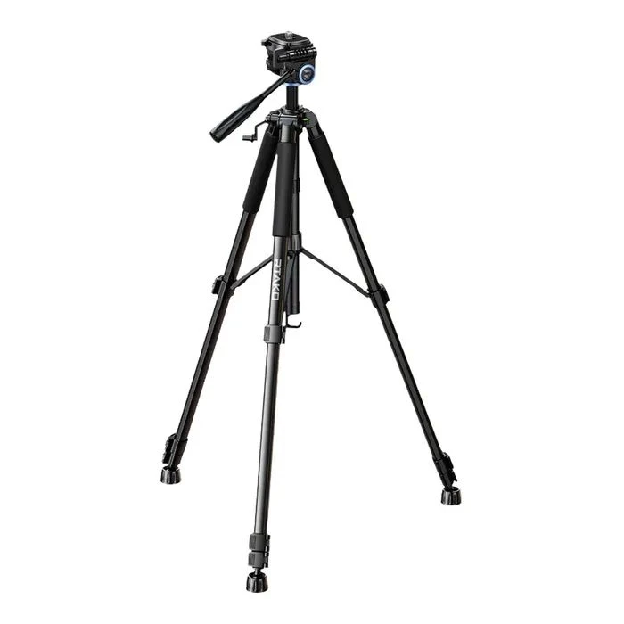 Штатив RTAKO VT-990S 1.9M HEXAGONAL PHOTOGRAPHY TRIPOD Black (6942063201724) (UA)