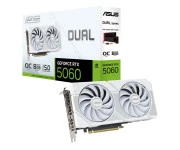ASUS GeForce RTX 5060 Dual OC White 8GB GDDR7 DLSS4 (DUAL-RTX5060-O8G-WHITE) EU