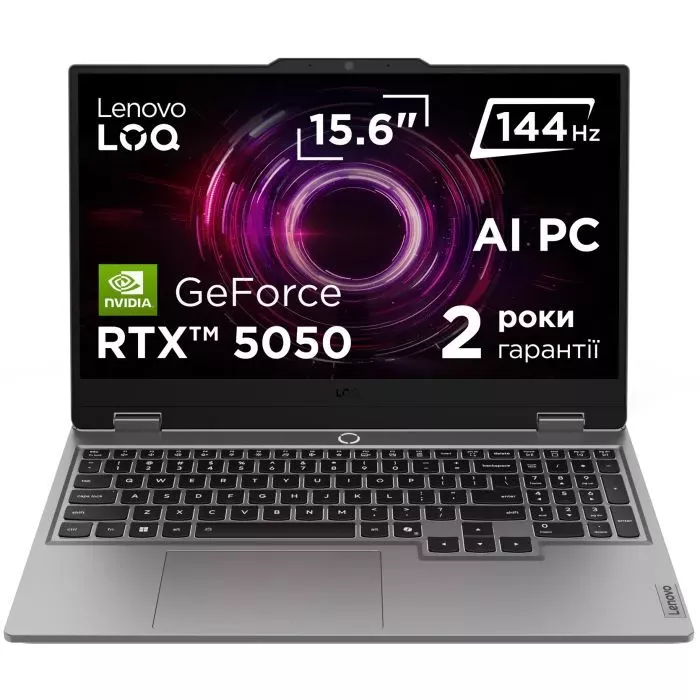 Ноутбук Lenovo LOQ 15AHP10 (83JG00A1RA) (UA)