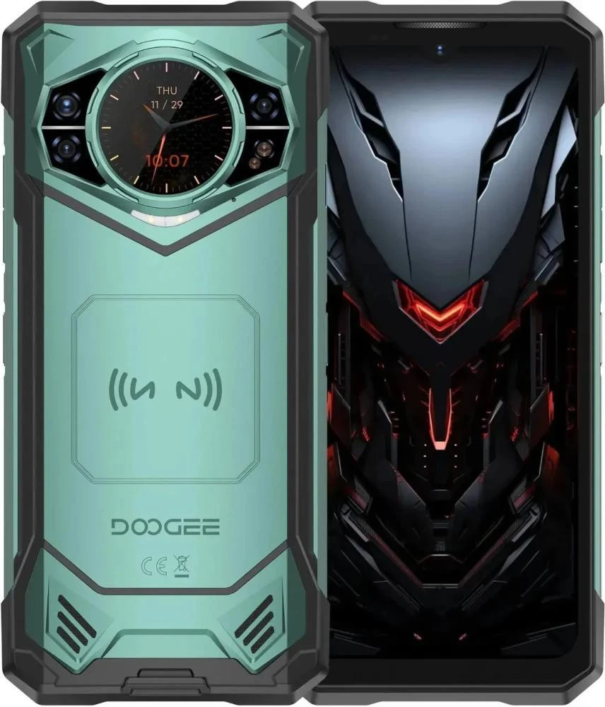 Телефон DOOGEE S200X VIP Edition 12/512GB Green Ranger (6923740293812) (UA)