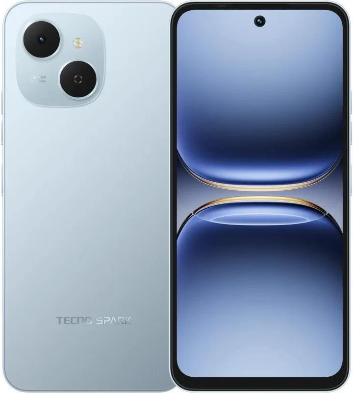Мобільний телефон Tecno Spark 40C KM4k 4/128GB Ripple Blue (4894947093029) (UA)