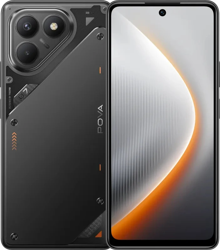 Мобильный телефон Tecno Pova 7 Neo LJ6 8/256GB Geek Black (4894947086793) (UA)