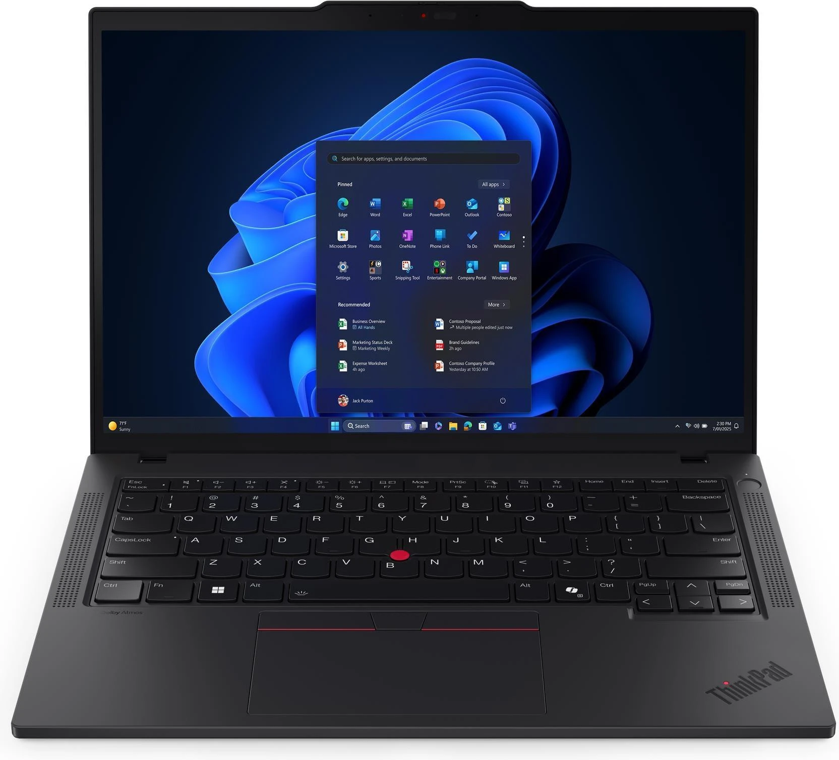 Ноутбук Lenovo ThinkPad T14 Gen 6 (21QC007CUS)