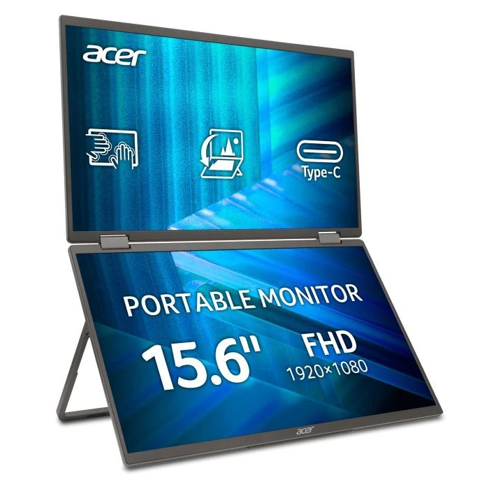 Монитор Acer Dual Portable PD163QTbmiuux (UM.ZP3EE.011) (UA)