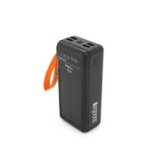 ACL 30000mAh, Solar, 22.5W, cables Type-C + Lighting, Black (ACL PW-141) (UA)