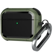Чехол для наушников Armorstandart Panzer для Apple Airpods Pro 3 Olive Green (ARM88289) (UA)