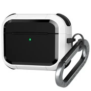 Чехол для наушников Armorstandart Panzer для Apple Airpods Pro 3 White (ARM88290) (UA)