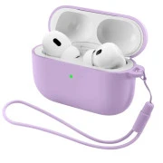 Чехол для наушников Armorstandart Silicone Case для Apple Airpods Pro 3 Pink Purple (ARM88298) (UA)