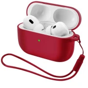 Чехол для наушников Armorstandart Silicone Case для Apple Airpods Pro 3 Wine Red (ARM88302) (UA)
