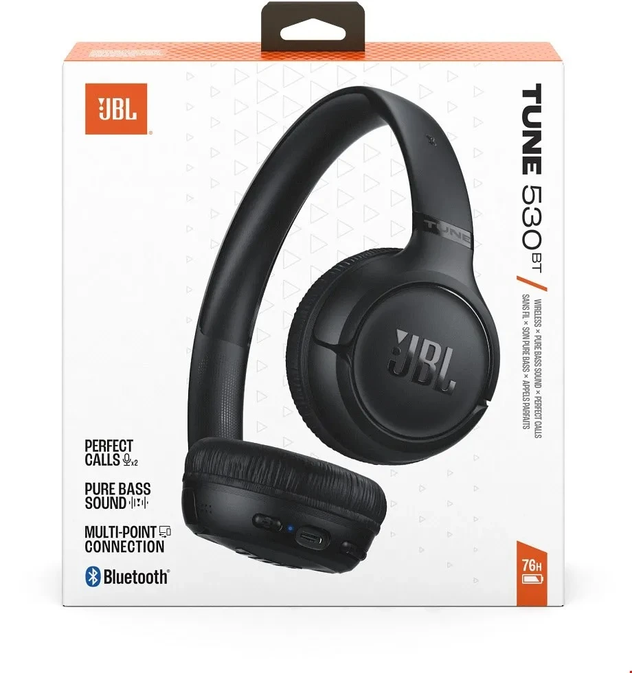 JBL Tune 530BT Black (JBLT530BTBLKEU) (UA)