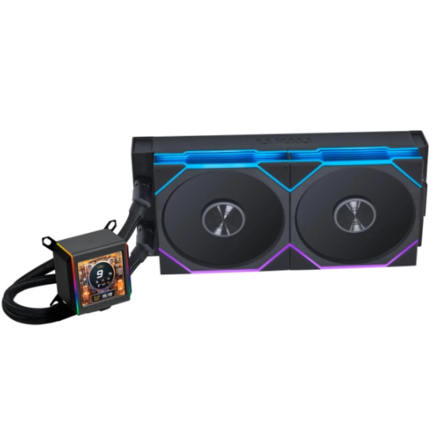 Система водяного охлаждения Lian Li Galahad GA II LCD TL 280, Black (G89.GA2ALCD28TLB.00) (UA)