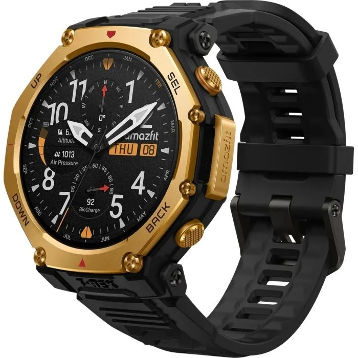 Смарт-часы Amazfit T-Rex 3 Pro 48mm W2444OV5N Black Gold (1170957) (UA)