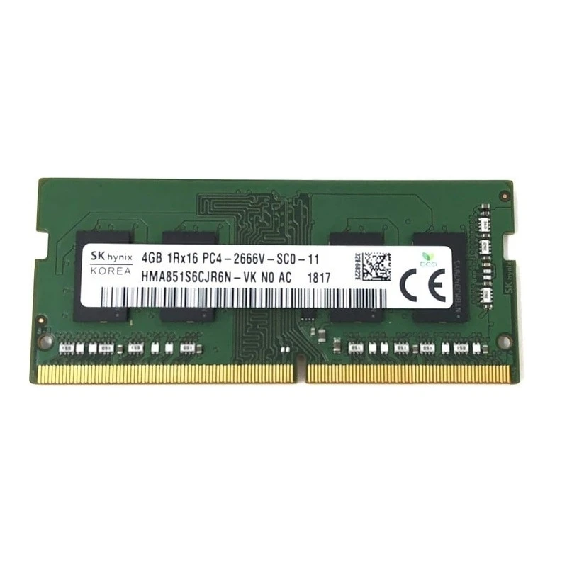 Оперативна пам'ять SO-DIMM DDR4 4GB/2666 Hynix (HMA851S6CJR6N-VK) (UA)