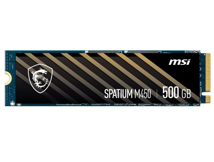 SSD диск 500GB MSI Spatium M450 V1 M.2 2280 PCIe 4.0 x4 NVMe 3D NAND TLC (S78-440K380-P83) (UA)
