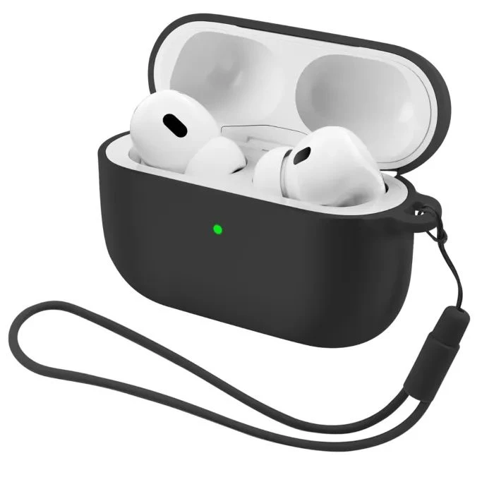 Чехол для наушников Armorstandart Silicone Case для Apple Airpods Pro 3 Black (ARM88291) (UA)