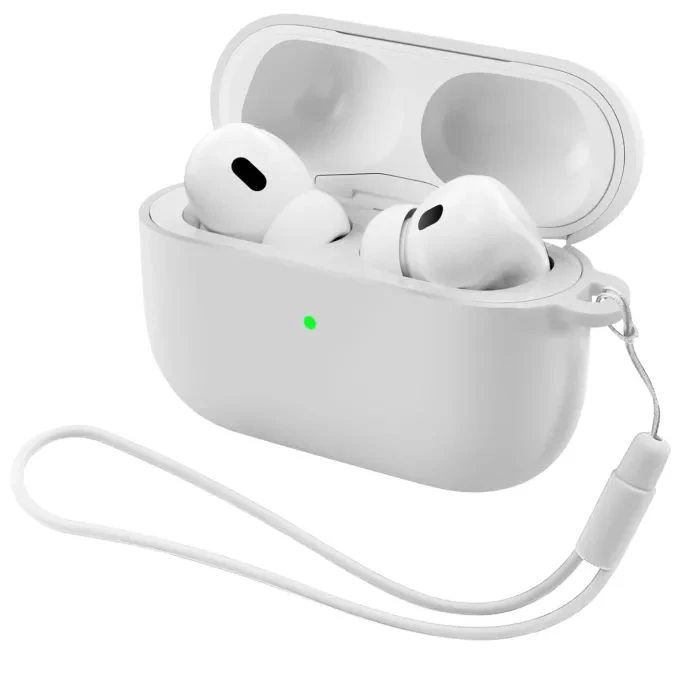 Чохол для навушників Armorstandart Silicone Case для Apple Airpods Pro 3 White (ARM88301) (UA)