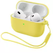 Чохол для навушників Armorstandart Silicone Case для Apple Airpods Pro 3 Yellow (ARM88303) (UA)