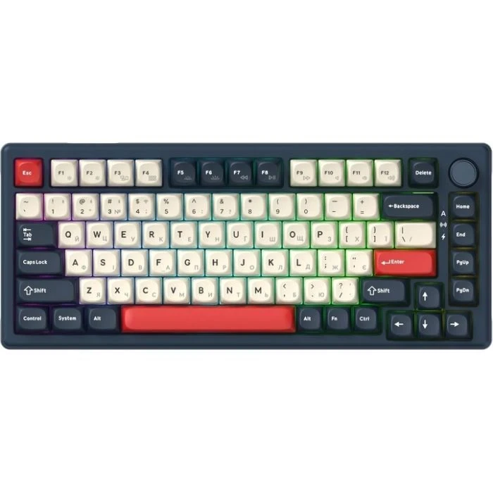 Клавиатура GamePro Asgard Yord Wireless/Bluetooth/USB UA Blue (MK266BL) (UA)