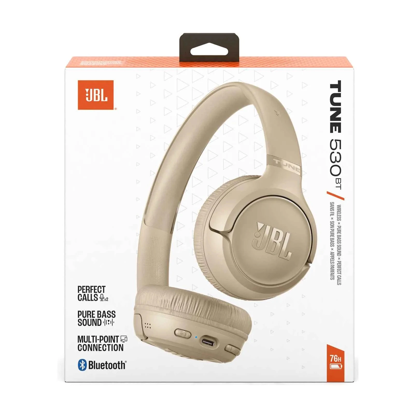 JBL Tune 530BT Beige (JBLT530BTBEGEU) (UA)