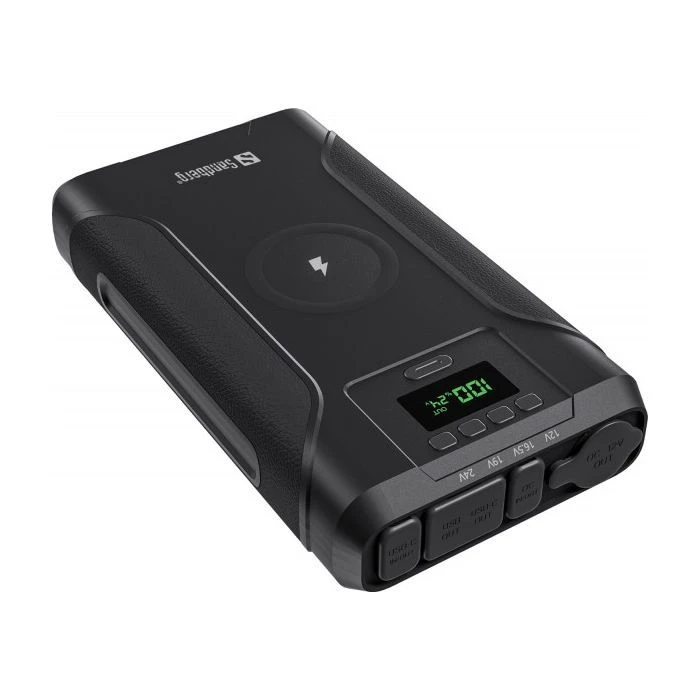 Мобильная батарея Sandberg 76800mAh Survivor 7in1 DC/91W, PD/100W, Cigar Lighter/120W, QI-15W, power-through (421-15) (UA)