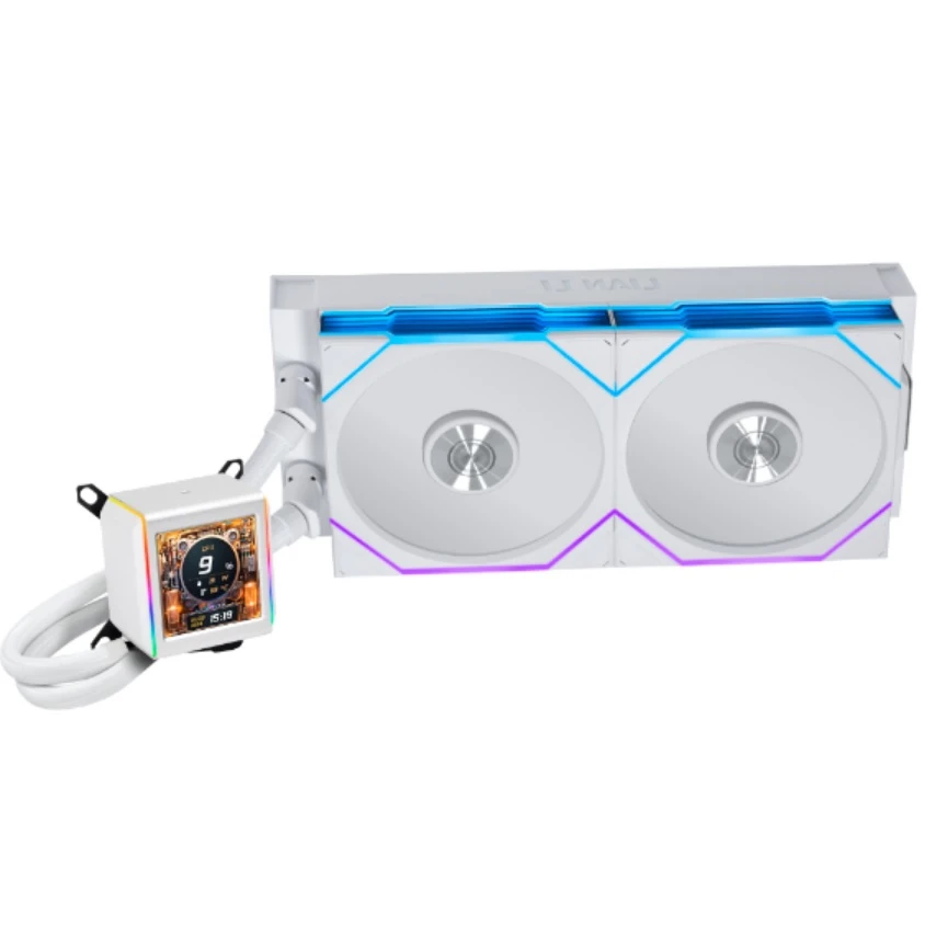 Система водяного охолодження Lian Li Galahad GA II LCD TL 280, White (G89.GA2ALCD28TLW.00) (UA)