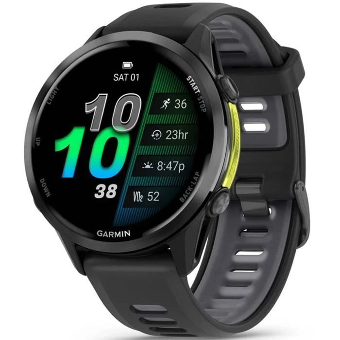 Смарт-часы Garmin Forerunner 970, Black/Amp Yellow, GPS (010-02969-10) (UA)