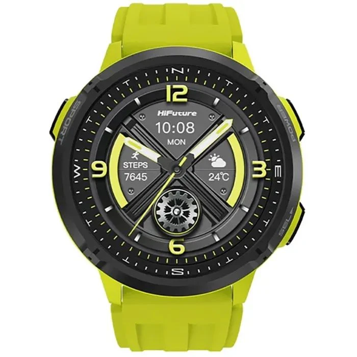 Смарт-часы HiFuture mix 3 fluorescent yellow (mix3.fluorescentyellow) (UA)