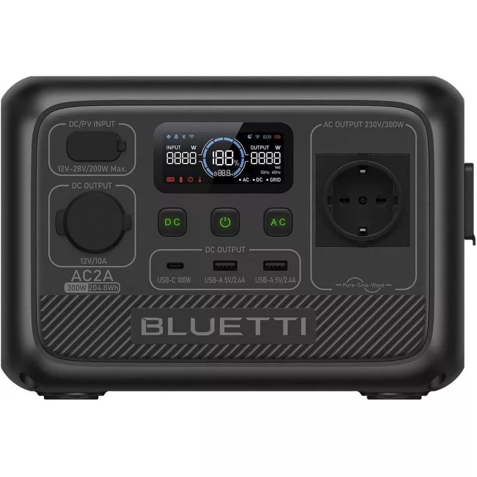 BLUETTI AC2A 300W 204Wh (EU)