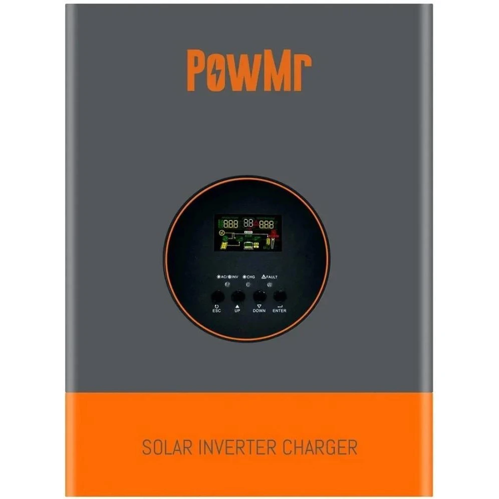 Гибридный солнечный инвертор (hybrid) PowMr POW-RELAB-10KE