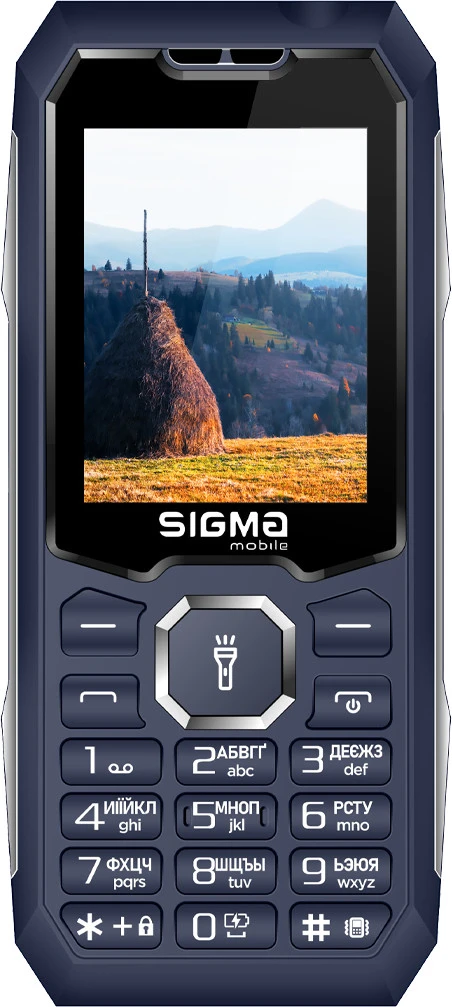 Мобільний телефон Sigma mobile X-style 341 BRO Blue (4827798368428) (UA)
