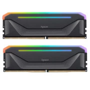 Apacer 32 GB (2x16GB) DDR5 5200 MHz Nox RGB Black (AH5U32G52C522NBAA-2) (UA)
