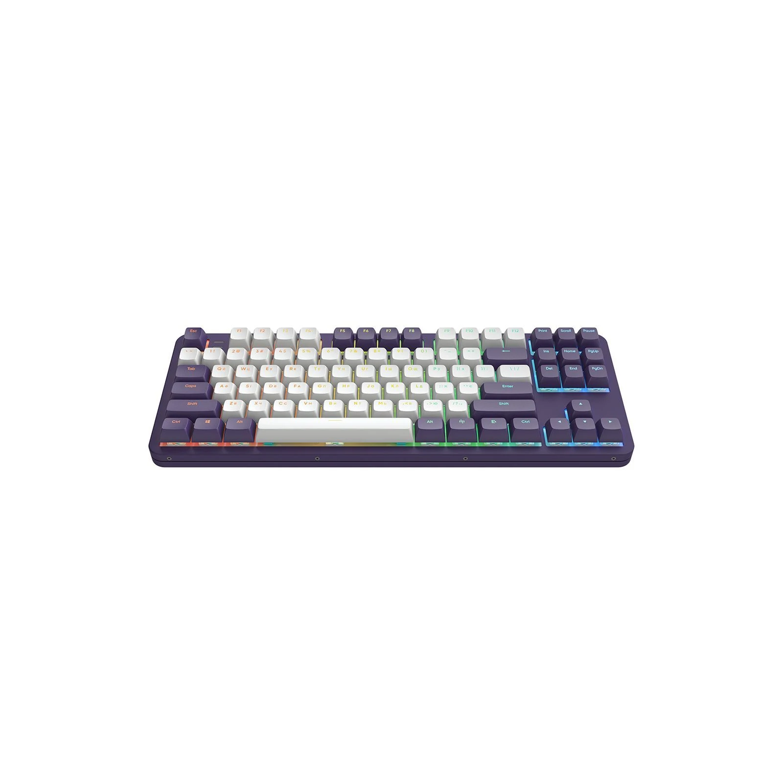 Клавіатура Dark Project ALU87 Celestial ABS RGB Mech G3MS Voidstone USB Violet (DPKB_VIOLET_87_ANSI_UA) (UA)