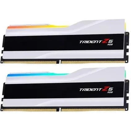 Оперативная память G.Skill 32 GB (2x16GB) DDR5 7200 MHz Trident Z5 RGB White (F5-7200J3445G16GX2-TZ5RW) (UA)